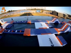 250 คน เกมส์สวนน้ําขนาดใหญ่ที่ลมได้