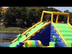 สวนสนุกทางน้ำลอยน้ำแบบเป่าลม / สวนน้ำสแปลช ติดตั้งในมิลาน