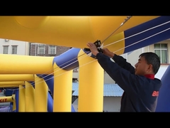 ซิปไลน์ลอยน้ำแห่งแรกของโลกที่ผลิตโดย Bouncia คุณต้องการลองสวนสาธารณะของคุณหรือไม่?